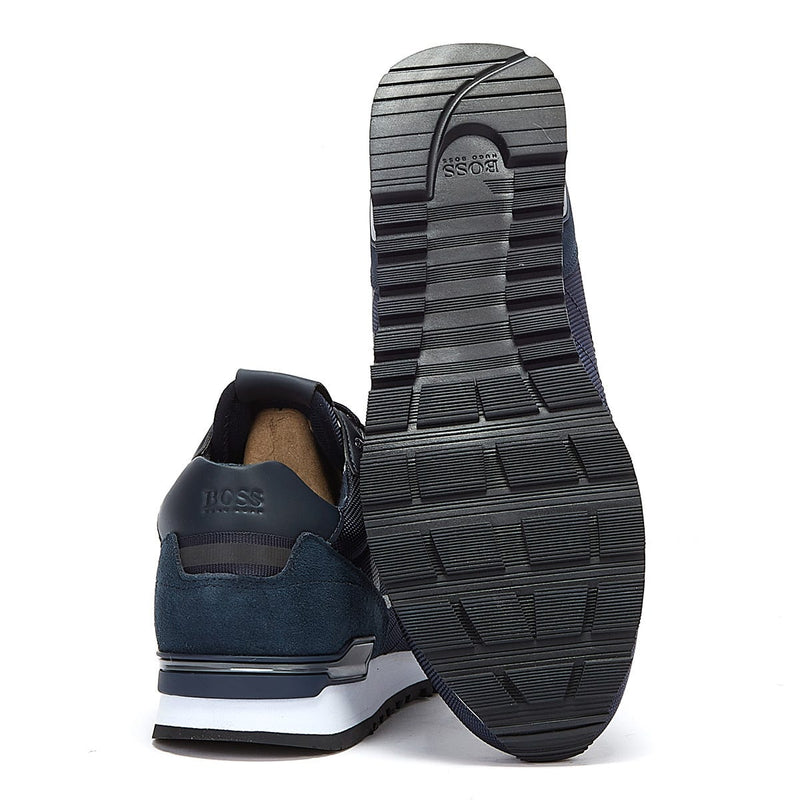 BOSS Parkour Runn Mens Dark Blue Trainers