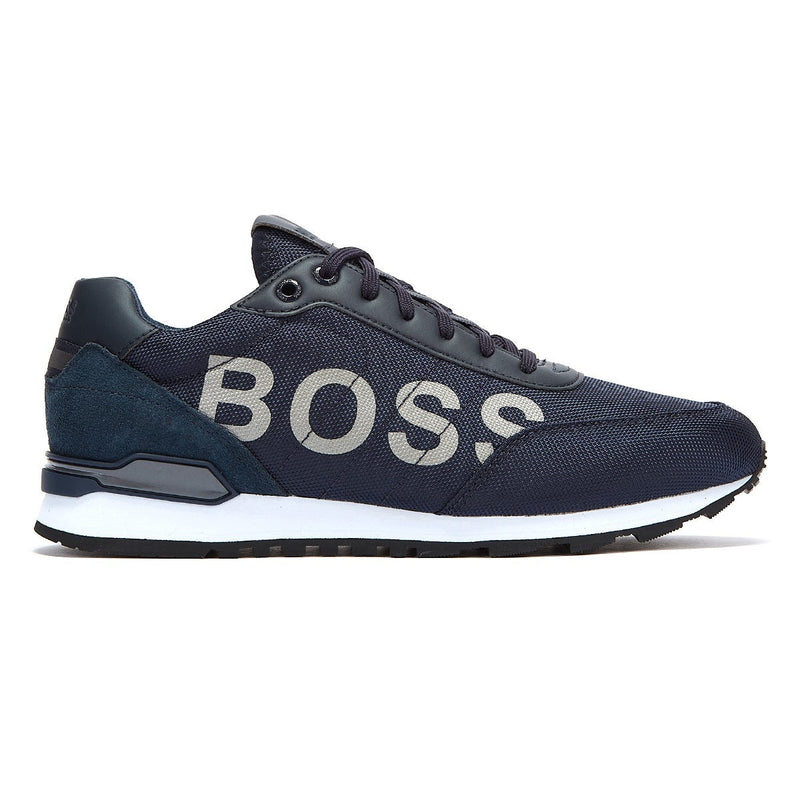 BOSS Parkour Runn Mens Dark Blue Trainers