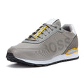 BOSS Parkour Runn Mens Grey Trainers