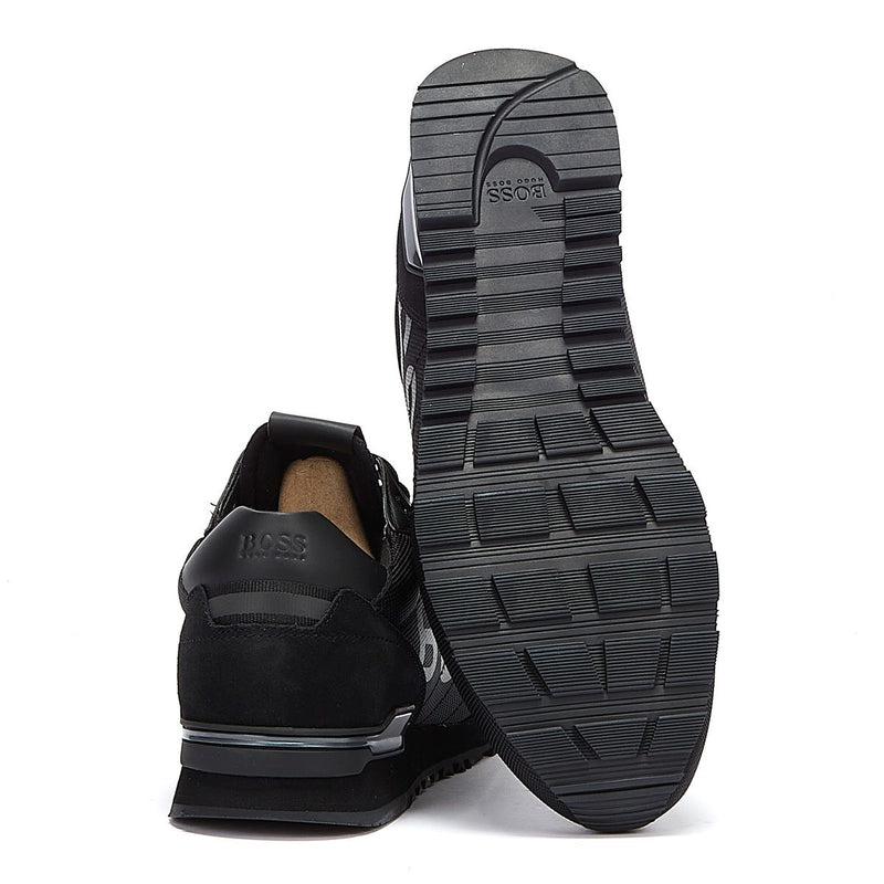 BOSS Parkour Runn Mens Black / Black Trainers
