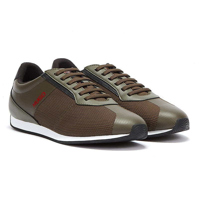 HUGO Cyden Low Mens Dark Green Trainers