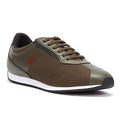 HUGO Cyden Low Mens Dark Green Trainers