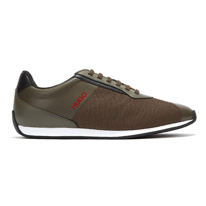 HUGO Cyden Low Mens Dark Green Trainers