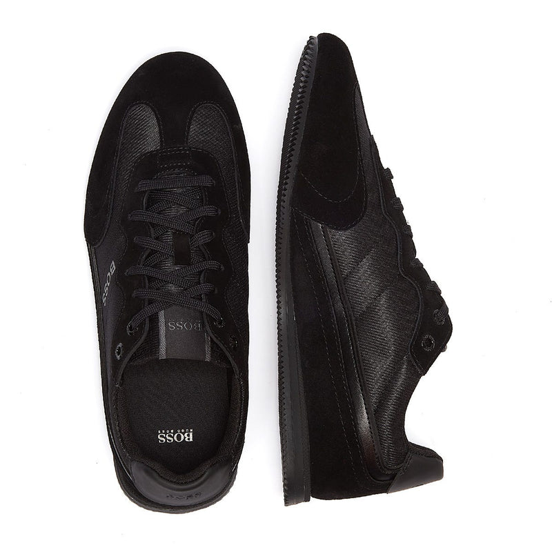 BOSS Rusham Low Mens Black / Black Trainers