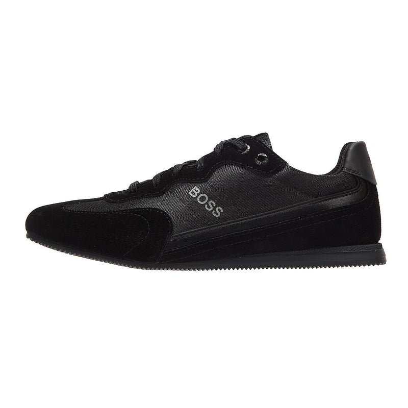 BOSS Rusham Low Mens Black / Black Trainers
