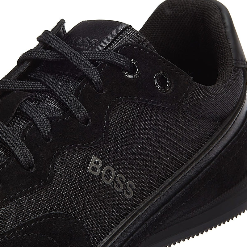 BOSS Rusham Low Mens Black / Black Trainers