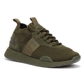 BOSS Titanium Runn Knit Mens Dark Green Trainers