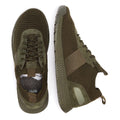 BOSS Titanium Runn Knit Mens Dark Green Trainers