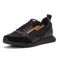 HUGO Icelin Runn Mens Black / Gold Trainers