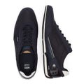 BOSS Saturn Low Flny Mens Dark Blue Trainers
