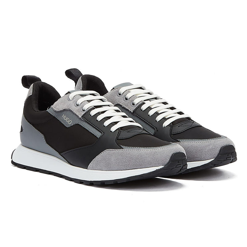 HUGO Icelin Runn Mens Black / Grey Trainers