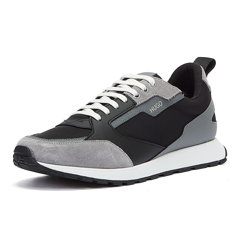 HUGO Icelin Runn Mens Black / Grey Trainers