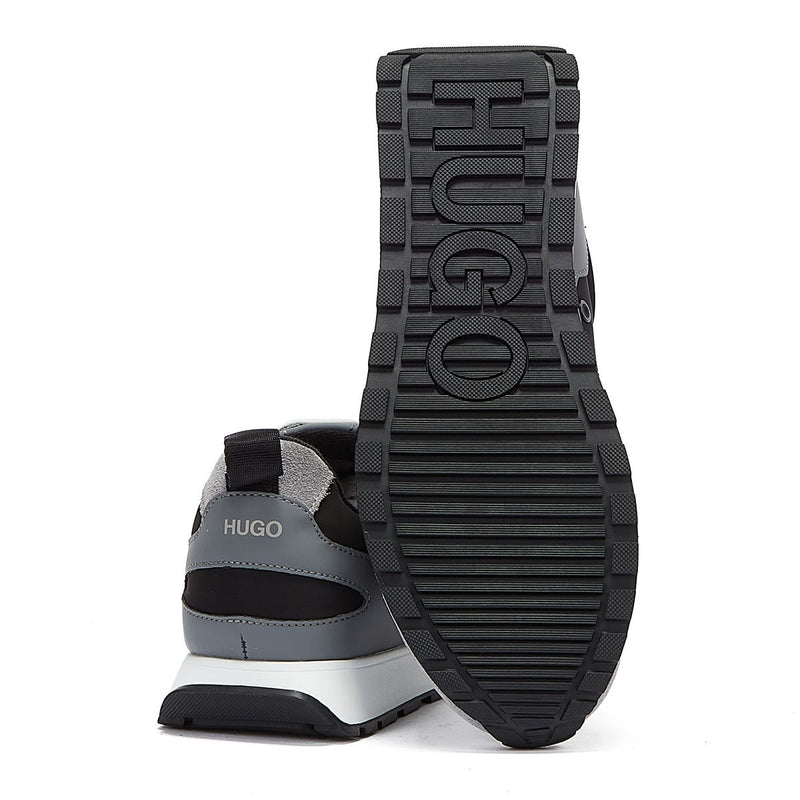 HUGO Icelin Runn Mens Black / Grey Trainers