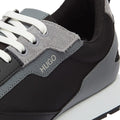 HUGO Icelin Runn Mens Black / Grey Trainers
