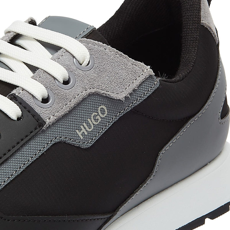 HUGO Icelin Runn Mens Black / Grey Trainers
