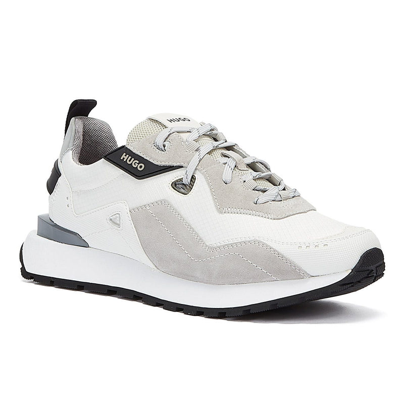 HUGO Cubite Runn Mens Open White Trainers