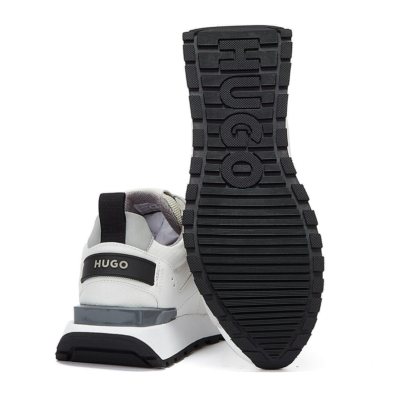 HUGO Cubite Runn Mens Open White Trainers