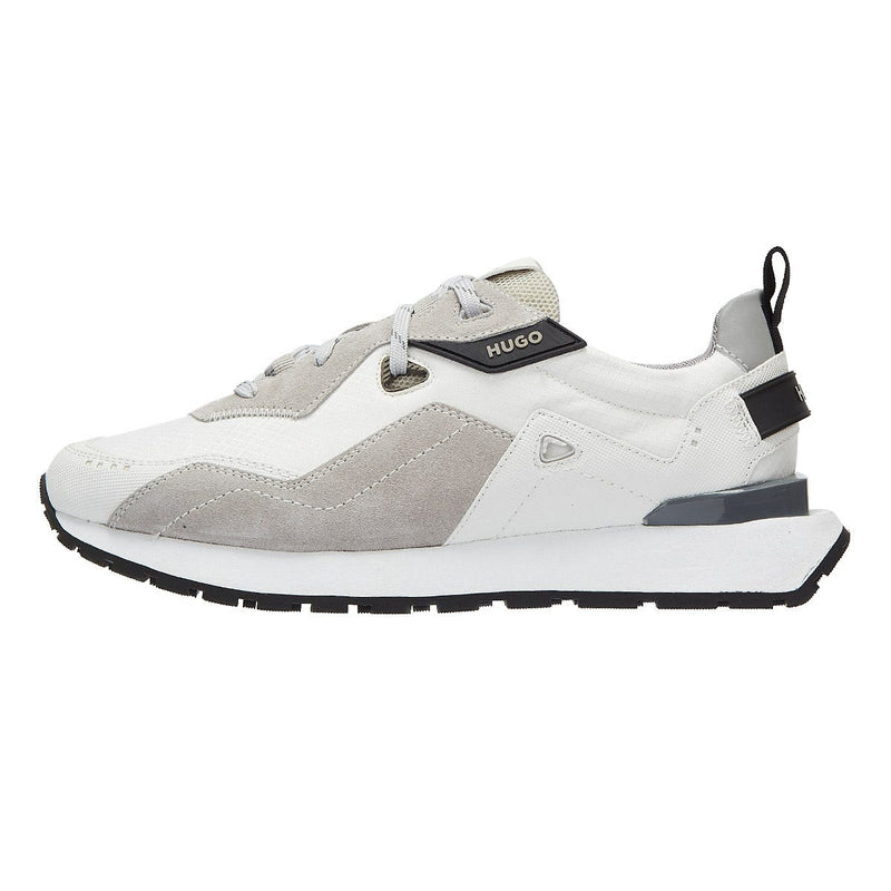 HUGO Cubite Runn Mens Open White Trainers