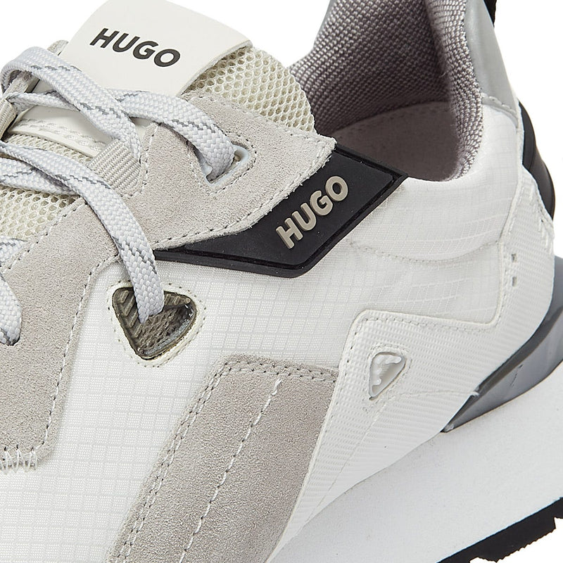 HUGO Cubite Runn Mens Open White Trainers