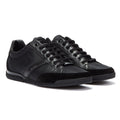 BOSS Saturn Low Mix Mens Black Trainers
