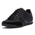 BOSS Saturn Low Mix Mens Black Trainers