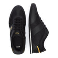 BOSS Rusham Mix Mens Black / Gold Trainers