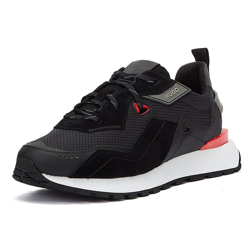 HUGO Cubite Runn Mens Black Trainers