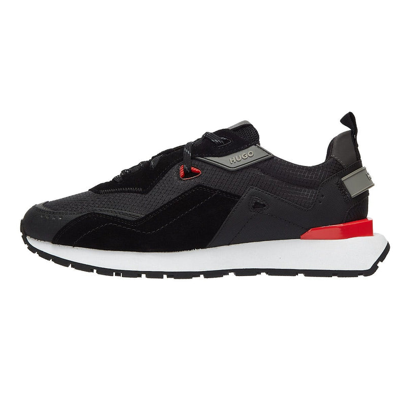 HUGO Cubite Runn Mens Black Trainers