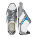 BOSS Saturn Low Mix Mens Open Grey Trainers