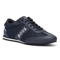 BOSS Rusham Mix Mens Dark Blue Trainers