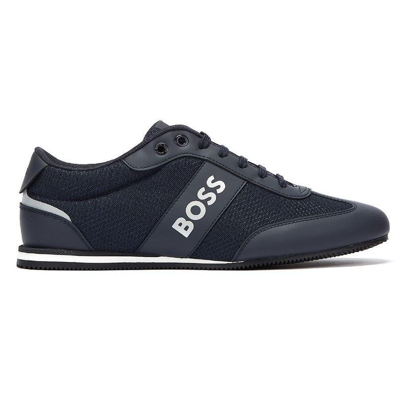 BOSS Rusham Mix Mens Dark Blue Trainers