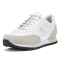BOSS Parkour Runn Nylon Mix Mens Open White Trainers