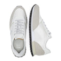 BOSS Parkour Runn Nylon Mix Mens Open White Trainers