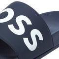 BOSS Sean Mens Dark Blue Slides