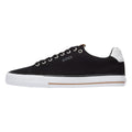 BOSS Aiden Tenn Canvas Mens Black Trainers
