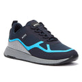 BOSS Titanium Runn Lyme Mens Open Blue Trainers