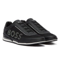BOSS Saturn Slon Mens Black Trainers