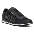 BOSS Saturn Slon Mens Black Trainers