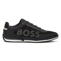 BOSS Saturn Slon Mens Black Trainers