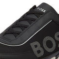 BOSS Saturn Slon Mens Black Trainers