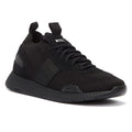 BOSS Titanium Runn Knit Mens Black Trainers