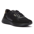 BOSS Dean Runn Mens Black / Gold Trainers