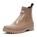 HUGO Tabita Womens Dark Beige Rain Boots