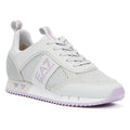 EA7 XK050 Womens Luna Rock / Orchid Trainers