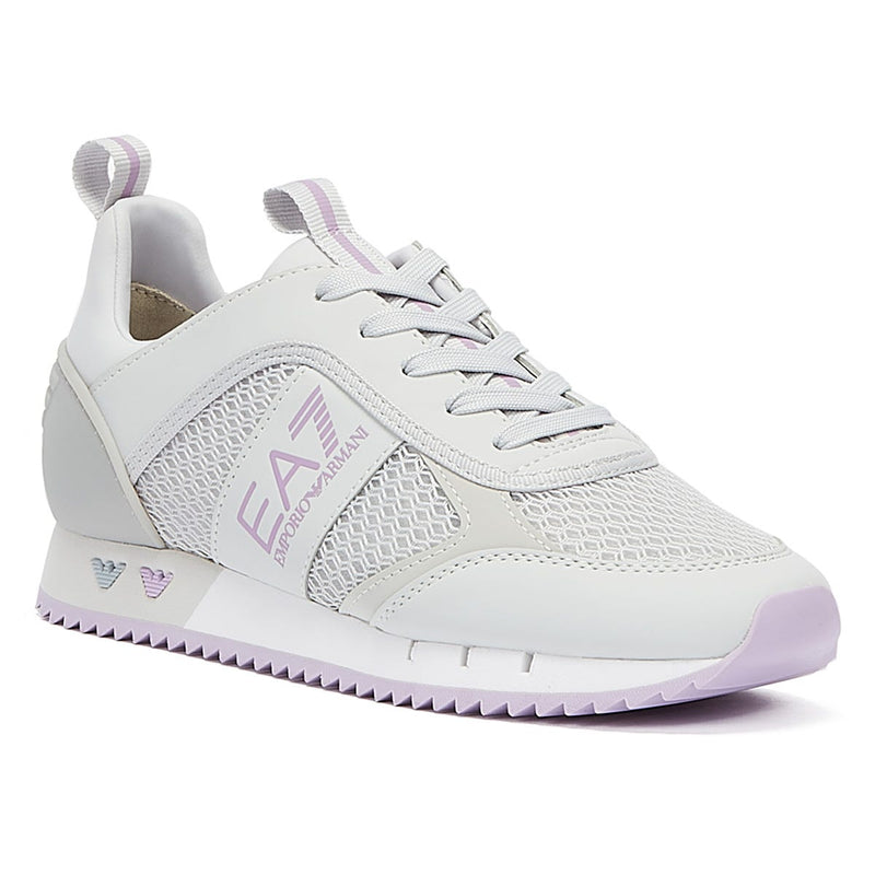 EA7 XK050 Womens Luna Rock / Orchid Trainers