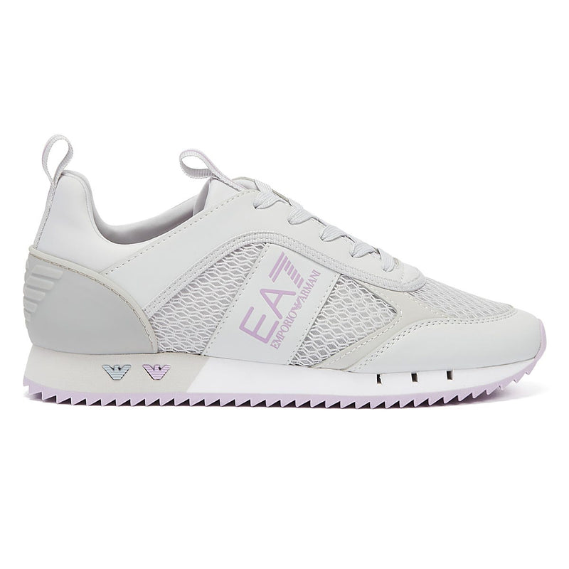 EA7 XK050 Womens Luna Rock / Orchid Trainers