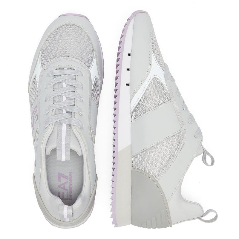 EA7 XK050 Womens Luna Rock / Orchid Trainers