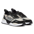 EA7 Ace Runner Mens Black / Silver Cloud Trainers