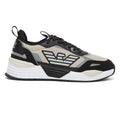EA7 Ace Runner Mens Black / Silver Cloud Trainers