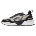 EA7 Ace Runner Mens Black / Silver Cloud Trainers